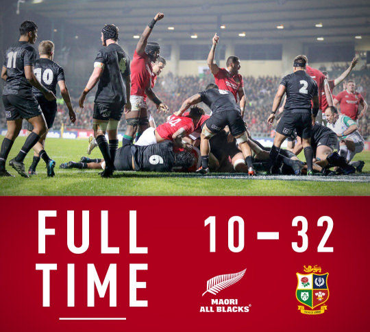 Maori All Blacks v British Lions 2017